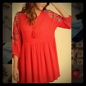 Umgee Embroidered Tunic